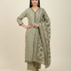 3 Piece Printed Khaddar Suit