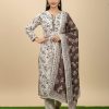 3 Piece Printed Khaddar Full Suit
