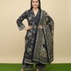 3 Piece Printed Khaddar Stitched Original Premium